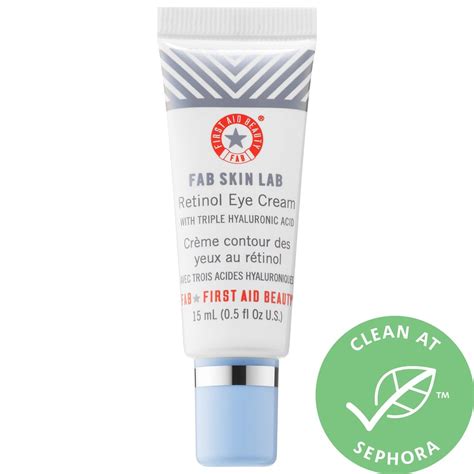 First Aid Beauty Fab Skin Lab Retinol Eye Cream With Triple Hyaluronic