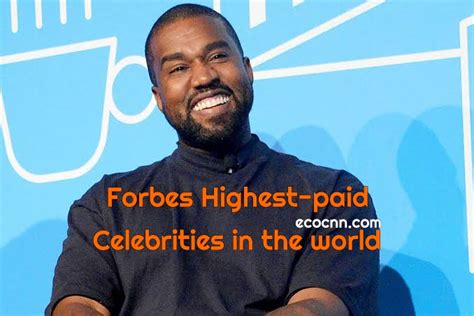 Forbes List Of Top 10 World S Highest Paid Celebrities 2020 Marketing