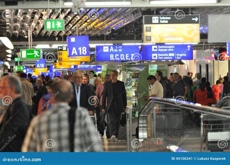 Busy Airport Editorial Photo Image Of Abstract Business 45106341