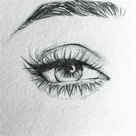 ojos aesthetic dibujo