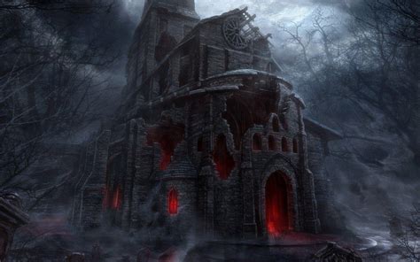 Scary Castle Wallpapers Wallpaper Cave