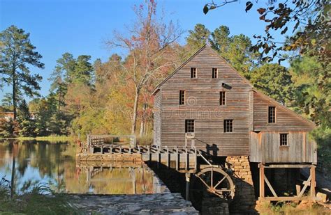 Historical Grist Mill Stock Photo Image Of Restored 24077758