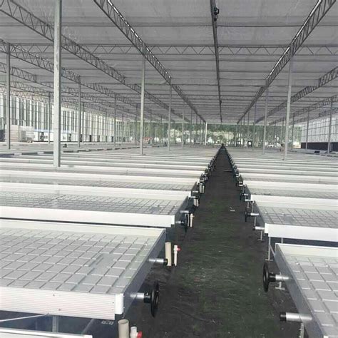 Agricultural Polycarbonate Glass Plastic Tunnel Greenhouse Ebb