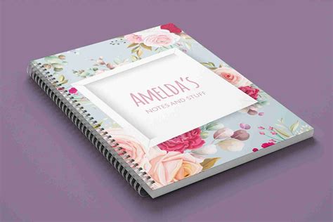 Personalised Printed Notebooks 3 Pack