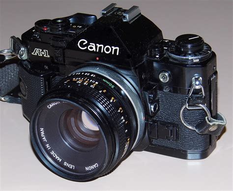 Vintage Canon 35mm Slr Film Camera Model A 1 All Digital Flickr
