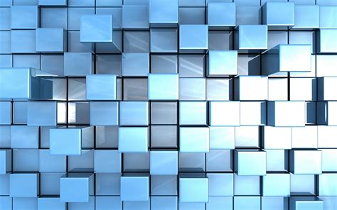 Download Blue Cubes Wallpaper By Terrio82 Cube Wallpapers