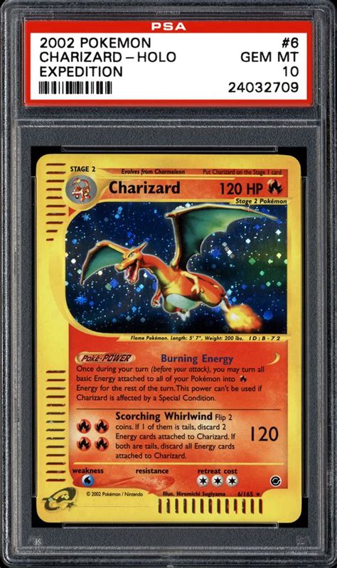 The fourth highest selling charizard card is the shining charizard from the 2002 neo destiny 1st edition set. Auction Prices Realized Tcg Cards 2002 Pokemon Expedition Charizard-Holo