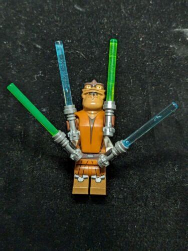 LEGO Star Wars Clone Wars Minifigure Pong Krell Jedi Four Arms 75004