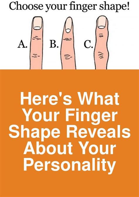 Here S What Your Finger Shape Reveals About Your Personality A Finger