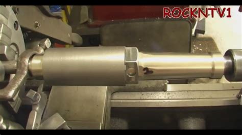 Lathe Machining Signal Cannon Black Powder Barrel Youtube