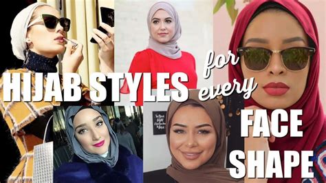 Hijab Styles For Every Face Shape Feat Hijabi Bloggers Hijab Fashion Inspiration