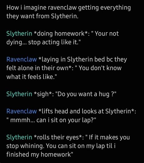 Slytherin X Ravenclaw Relationship In 2022 Ravenclaw Slytherin