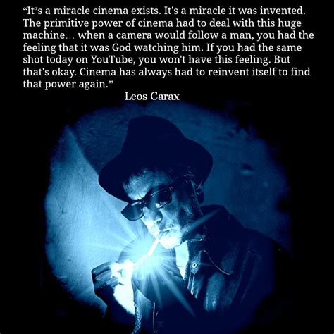 In the us, i'm a bum. Leos Carax - Film Director Quote -movie director quote - # ...