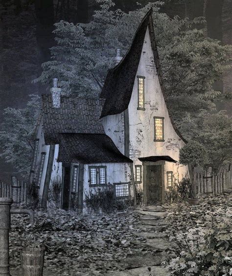 The Witchy House Witchy House Witch Cottage Spooky House