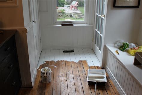A few coats of farrow & ball's india yellow in what was then its floor finish (now the company recommends modern. modern jane: White Painted Floor ~ Part 1