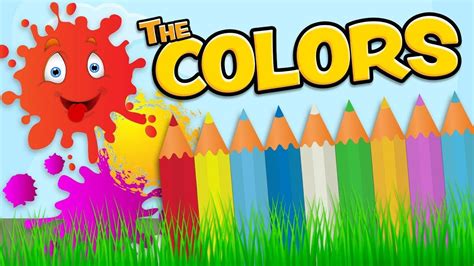 Los Colores En Inglés Para Niños Colors In English For Kids Color