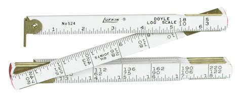 Lufkin Doyle Log Scale Tt524n 48 X 58 Doyle Log Rule