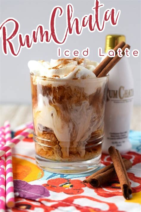 Indulge In The Perfect Boozy Coffee Rumchata Iced Latte