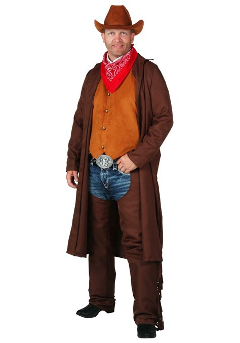 Plus Size Rancher Cowboy Mens Costume