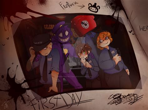 Da Boiz By Mindless Kitten Tikki Y Plagg Fnaf Night Guards