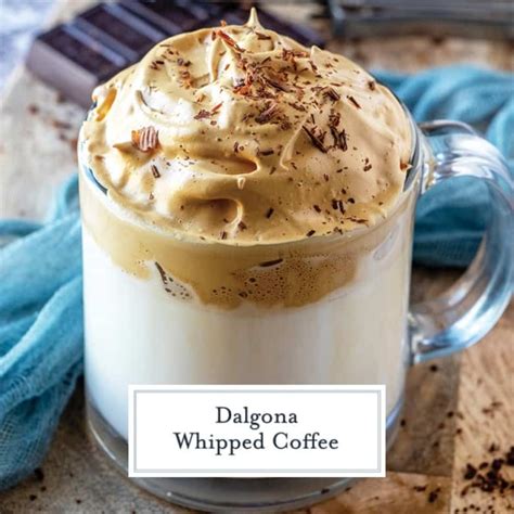 Dalgona Whipped Coffee Recipe 4 Ingredient Whipped Coffee