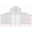 36x72 Monitor Barn Plan3  Custom Barns And Buildings The Carriage Shed