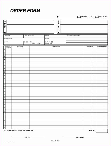 6 Excel Form Templates Free Excel Templates