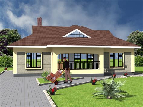 Kerala style house plans low cost house plans kerala style small house plans in kerala with photos 1000 sq ft house plans with front elevation 2 bedroom 3 bedroom house plans kerala model. Modern 3 Bedroom Bungalow House Plan | HPD Consult