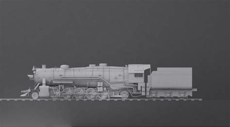Steam Locomotive Side View By Cyberniee On Deviantart