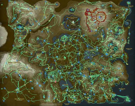 My Entire Zelda Botw Playthrough Map Dlc Feature Rgaming