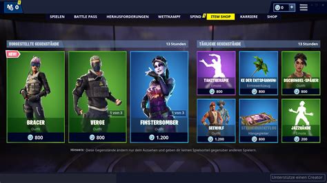 Fortnite Item Shop