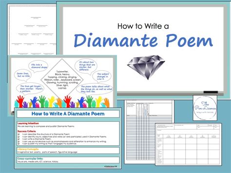 How To Write A Diamante Poem Teaching Resources