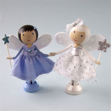 Idea For Clothes Peg Fairies Doll Crafts Fairy Crafts Peg Dolls