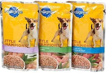 This soft dog food is actually a collection of 3 different prepared meals in a delicious stew formulation. Get Pedigree Dog Food Pouches for $0.12 at Target ...