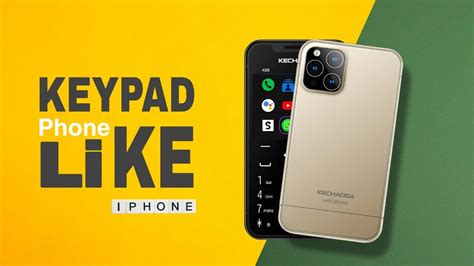 Keypad Mobile Look Like Iphone🌟3 Camera Wala Keypad Phone🌟kechoda K66 Youtube