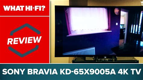Sony Bravia Kd 65x9005a 4k Tv Video Review Youtube