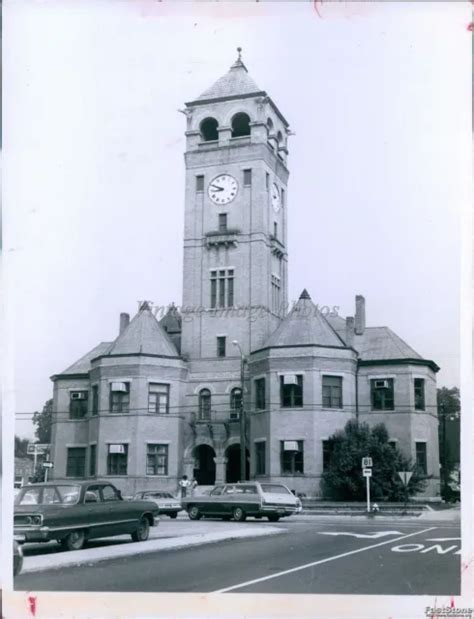 1972 Beautiful Macon County Courthouse Tuskegee Al Architecture Photo