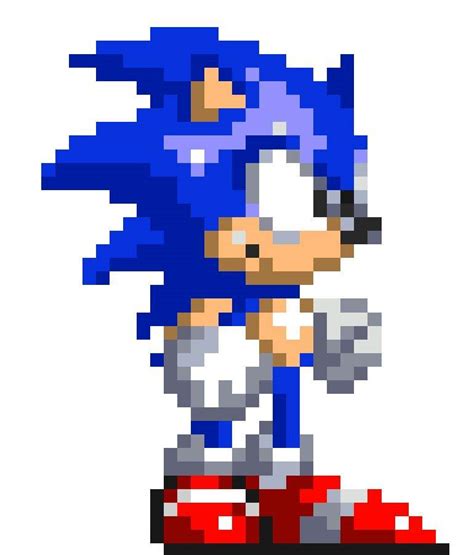 Classic Sonic Standing Sprites Images And Photos Finder