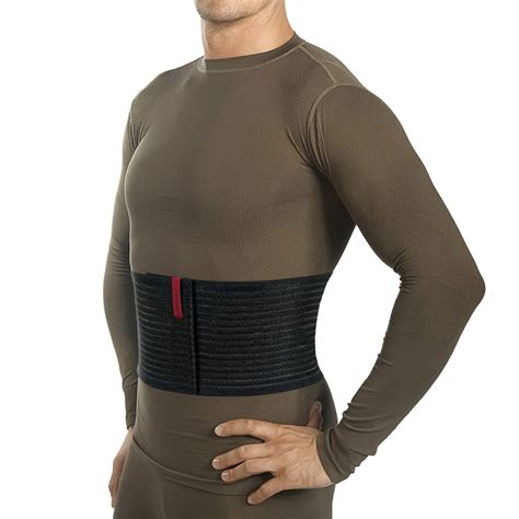 625 Abdominal Binder For Men And Women Black Ufeelgood