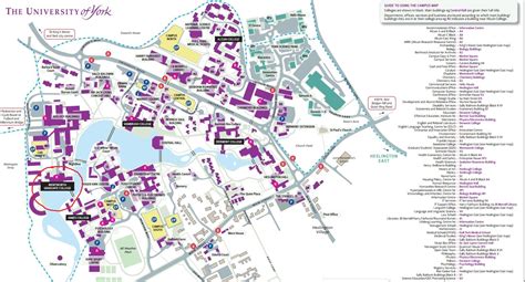 York College Campus Map World Of Light Map
