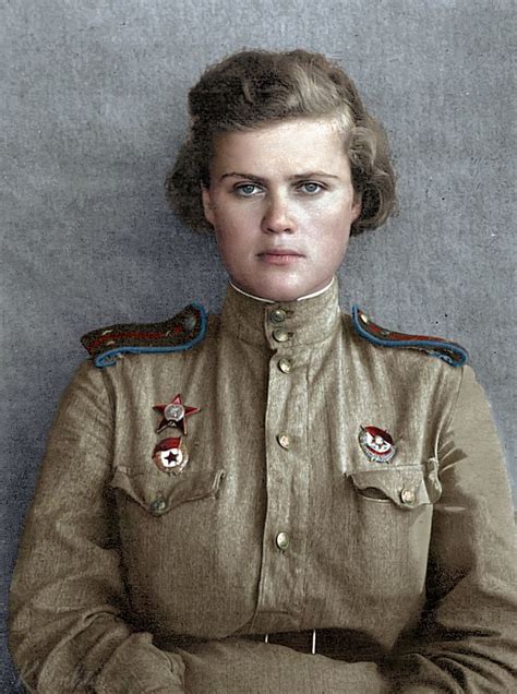 Hero Of The Soviet Union Evgeniya Rudneva Герой Советского Союза