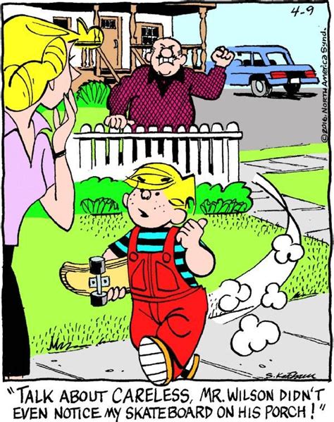 Dennis The Menace Pranks Skateboard Peanuts Comics Comic Book Cover