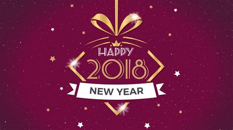 Masaüstü 1920x1080 Piksel 2018 Wallpaper Happy New Year 2018 Happy