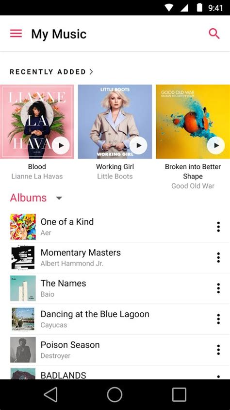 Just download your favorites to your. Apple Releases Apple Music App for Android [Download ...