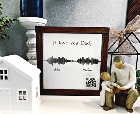 Sound gifts sound wave art custom sound wave 3d print personal voice message or sound clip with photo on premium clear acrylic glass block. Soundwave Art - Personalized Soundwave with QR code ...