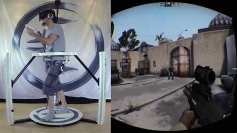 Cyberith Virtualizer Battlefield 4 Counterstrike Go Oculus Rift Teaser Video Youtube