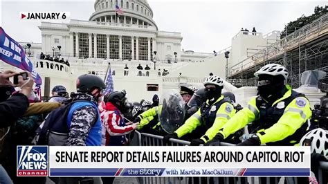 Senate Report On Jan 6 Attack Finds Capitol Police Failed To Relay