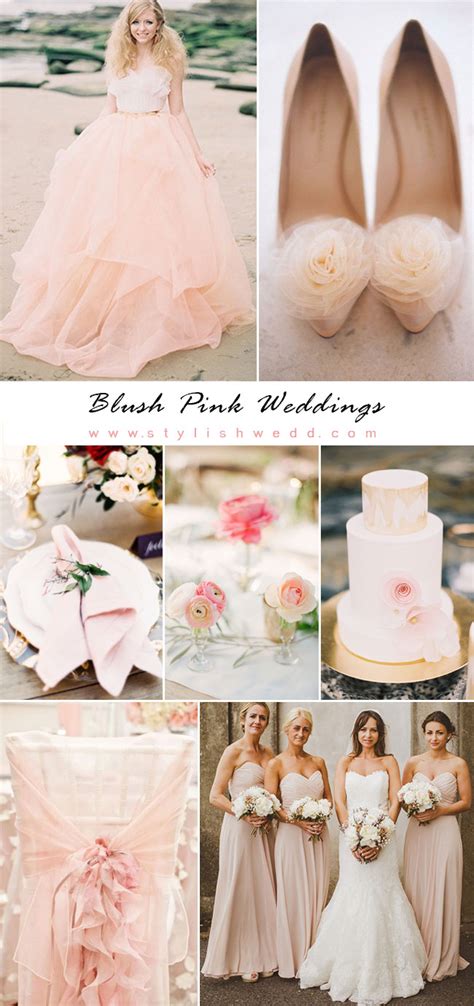 40 Best Ideas For You To Plan Perfect Blush Pink Weddings Stylish
