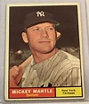 Lot - 1961 Topps #300 Mickey Mantle Baseball Card