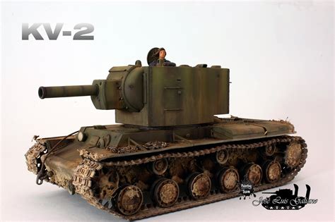 Kliment Voroshilov Tank Kv 2 Assault Tank Armorama